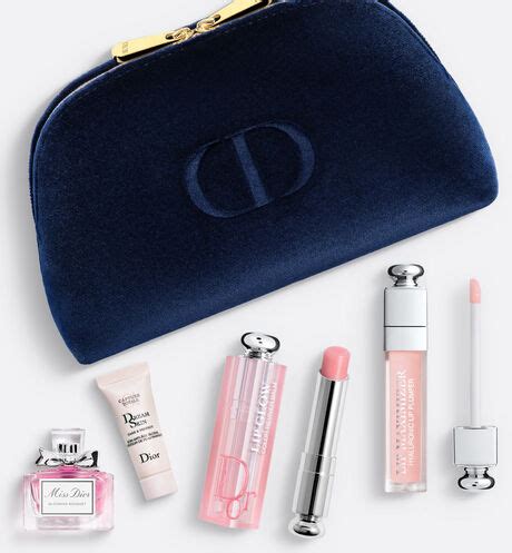 dior make up kit|christian Dior lipstick gift set.